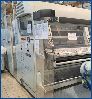 Mangelstraße Girbau 2x1200x3500mm Mangelstraße Girbau 2x1200x3500mm